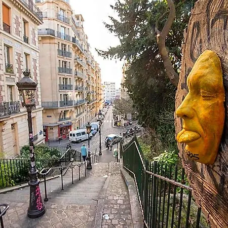 Apartment Paris-oasis Montmartre